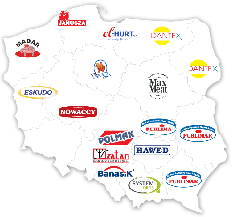 mapa dystrybutorów unia-meat